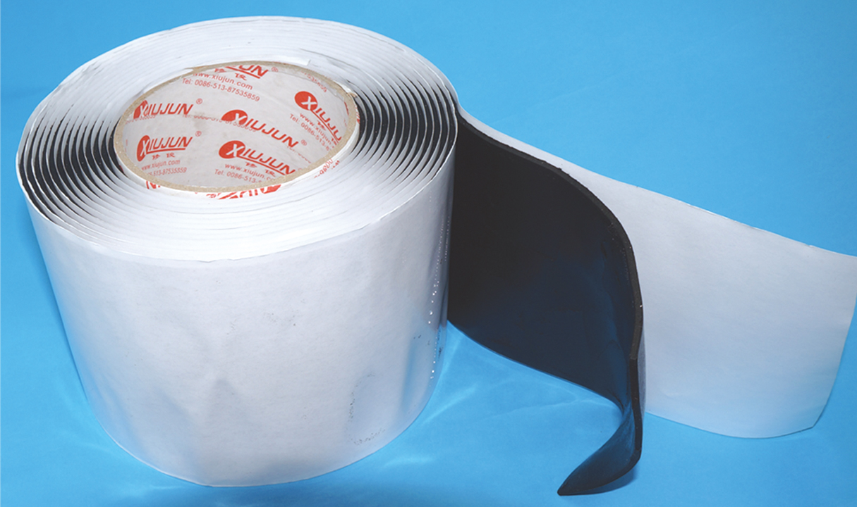 XJ8518 double faced butyl rubber self adhesive waterproof tape
